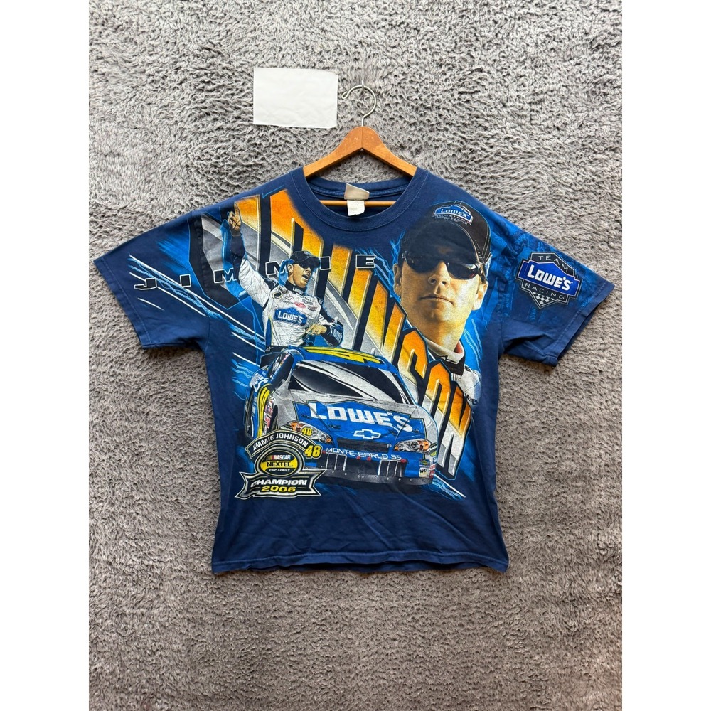 Vintage 2006 Chase Jimmie Johnson #48 Nascar Nextel Champion T-Shirt Size XL
